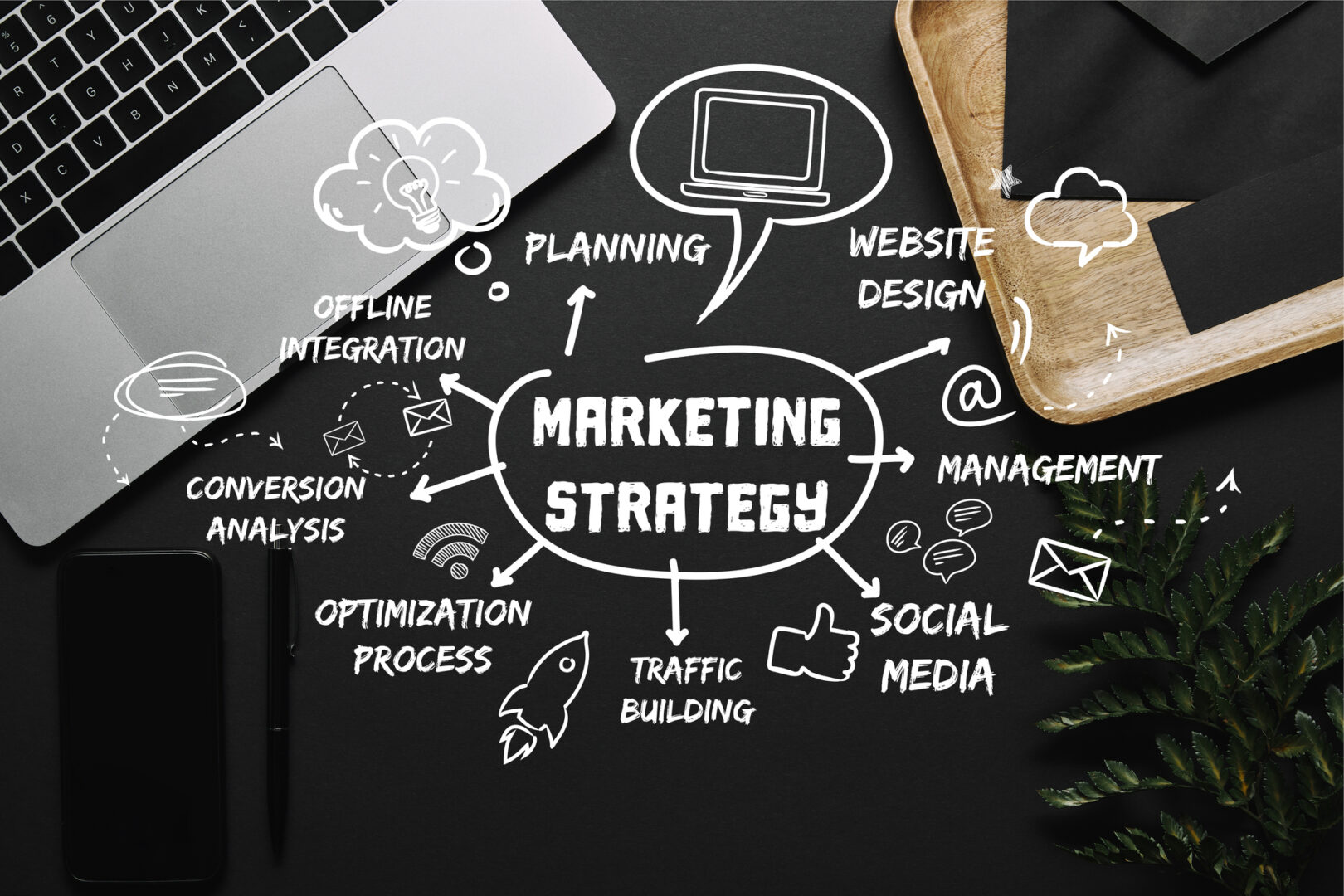 Digital Marketing Illustration